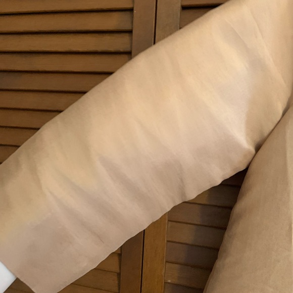 COS Silk Rose Gold Overcoat - Picture 3 of 6